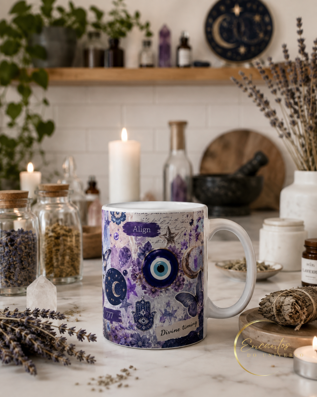 Caneca Mística Violeta